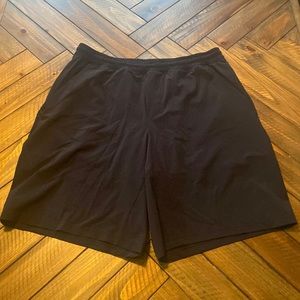 Men’s lululemon shorts black size large